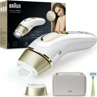 Epilator Braun Silk-expert Pro 5 PL5052 z napredno IPL tehnologijo