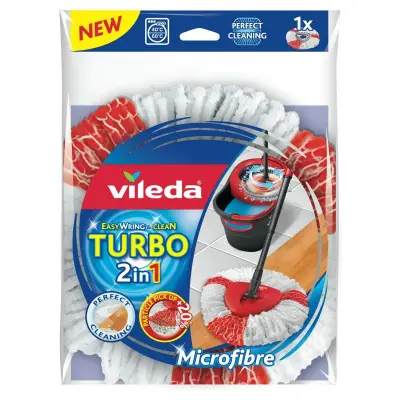 Mop glava Vileda Turbo Easy Wring & Clean 2 v 1