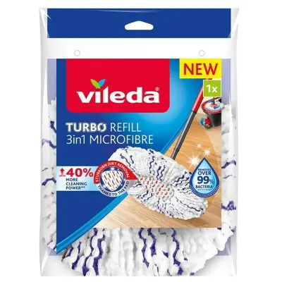 Mop polnilo Vileda Turbo 3in1 mikrovlakna