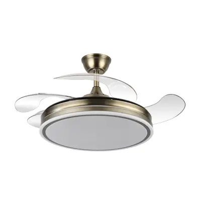 Stropni ventilator Fabrilamp Bayomo z LED