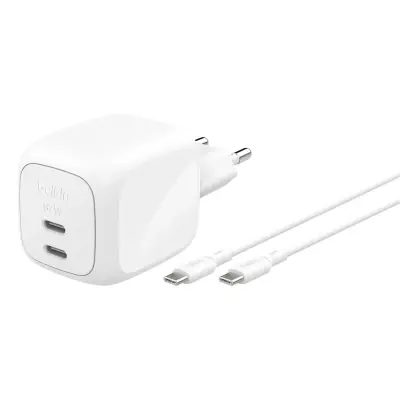 Polnilnik tipa C Belkin WCH020KQ2MWH-B6 67W z 2m kablom