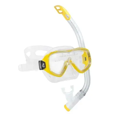 Set za snorklanje Cressi Ondina VIP Junior Rumena