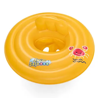 Plovilo za dojenčke Bestway Swim Safe Wondersplash s krabom 69 cm