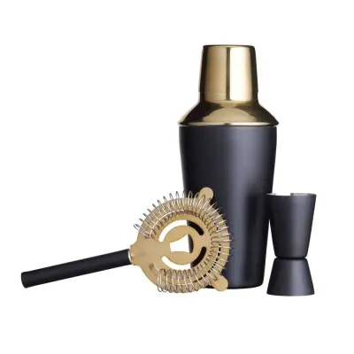 Koktajl set Craft Cocktail Set črn/zlat
