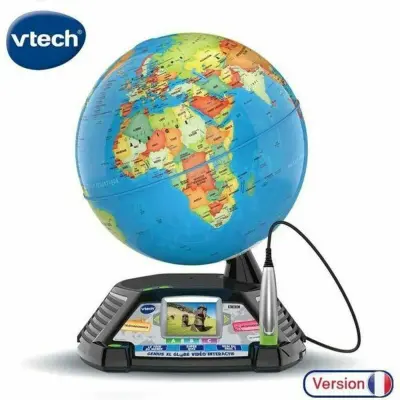 Interaktivni globus VTech Genius XL z videi