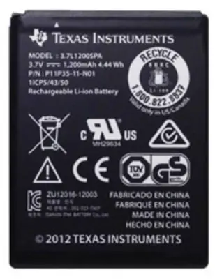 Baterija Rayovac Texas Instruments N2BT-BKT-B litij-ionska
