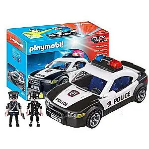 Igrača Playmobil Policijska Avto z Lučkami