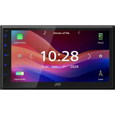 Multimedijski sprejemnik JVC KW-M695DBT z 6,8-palčnim zaslonom