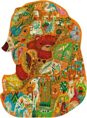 Puzzle Djeco Puzz'Art Ours 350 kos