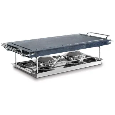 Grill iz kamna Ibili 755000 pravokoten 37x18 cm