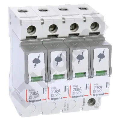 Ogranicznik de surtension Legrand 412223 4P 20kA