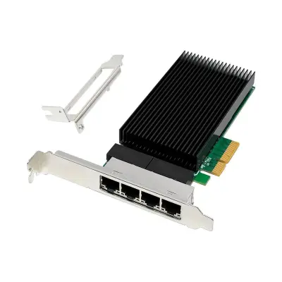 Omrežna kartica Micro Connect I226-T4 s štirimi RJ45