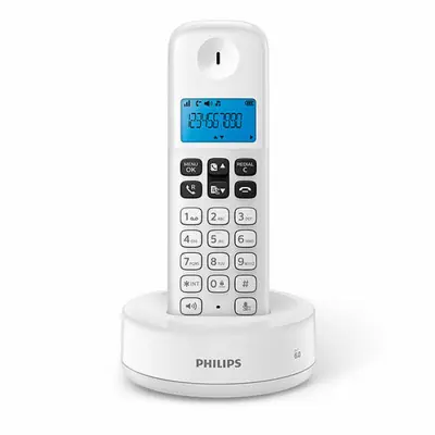 Brezžični telefon Philips D1611W/34 z modernim dizajnom