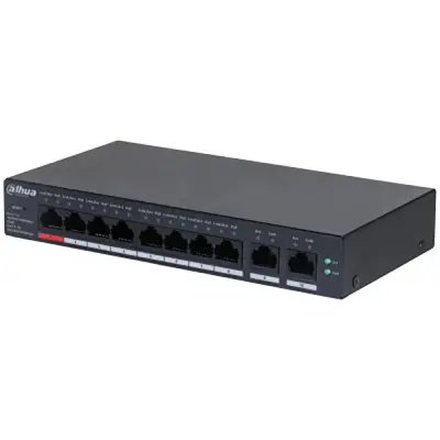 Preklopnik Dahua CS4010-8GT-110-V2 z 8 PoE porti