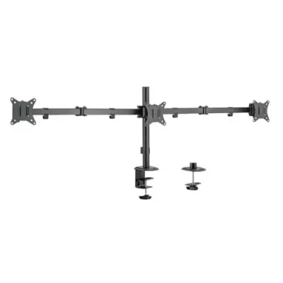 Podpora za monitorje LogiLink Triple z ergonomskim dizajnom
