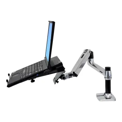 Nosilec za monitor Ergotron LX z aluminijasto obdelavo