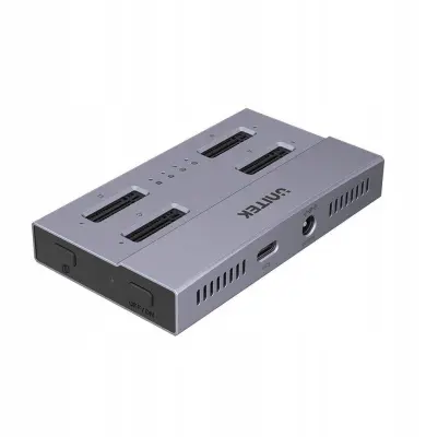 Postaja za dokovanje Unitek USB4 za 4 SSD diske