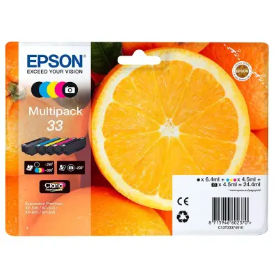 Epson ink cartridge multipack 33 Claria Premium 5 pack