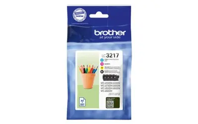 Tinta Brother LC3217 Value Pack Črna/Cijan/Magenta/Rumena