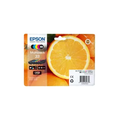Cartouche d'encre Epson C13T33374010 noir 6,4 ml