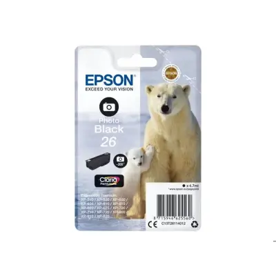 Tinta za tiskalnike Epson 26 Črna