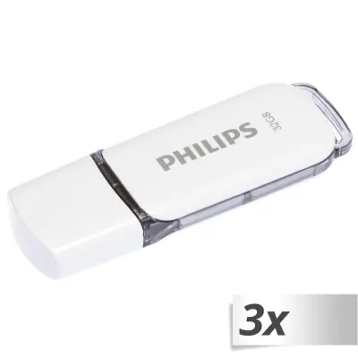 USB ključki Philips 32GB 3-pack Snow Edition