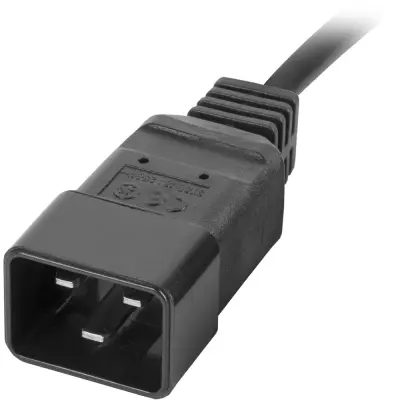 Napajalna enota Lanberg Rack PDU 19 1U 16A 2m 4x C19 6x C13