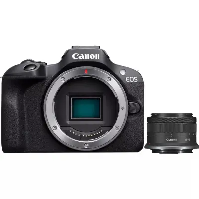 Kamera tipa mirrorless Canon EOS R100 z RF-S 18-45mm