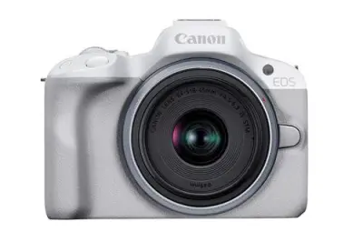 Kamera tipa mirrorless Canon EOS R50 24,2 MP bela