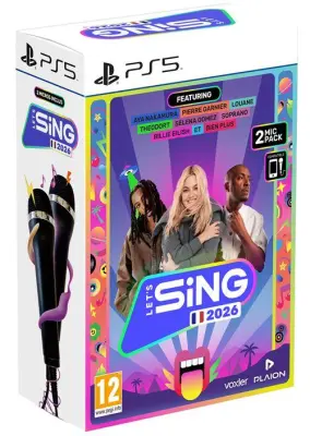 Igra + Plaion + Let's Sing 2026 + karaoke z več kot 40 pesmimi