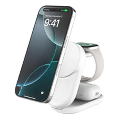 Brezžični polnilec Belkin UltraCharge 25W Qi2 3-v-1