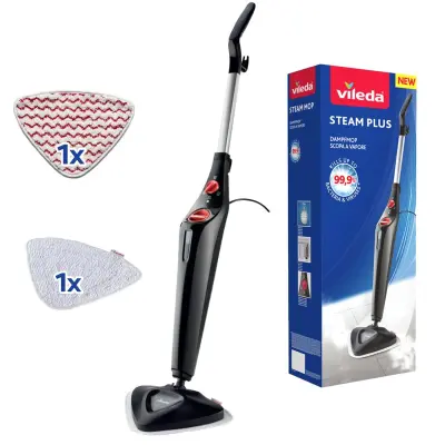 Parni čistilec Vileda Steam Plus z PowerPad