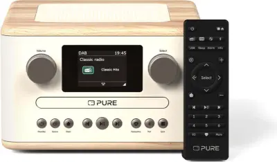 Kompaktni stereo sistem Pure Classic C-D4 z Bluetooth in CD predvajalnikom