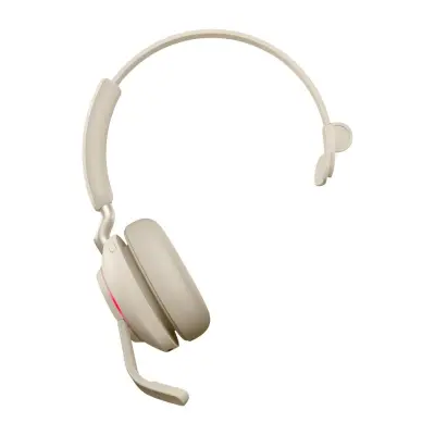 Brezžični slušalke Jabra Evolve2 65 UC Mono Beige