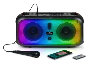 Bluetooth zvočnik BigBen 200W z LED osvetlitvijo