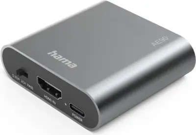 HDMI audio ekstraktor Hama ae90 Toslink in 3.5mm