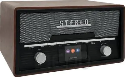 Retro radijski sistem Denver MDA-525DW z DAB+/FM in CD predvajalnikom