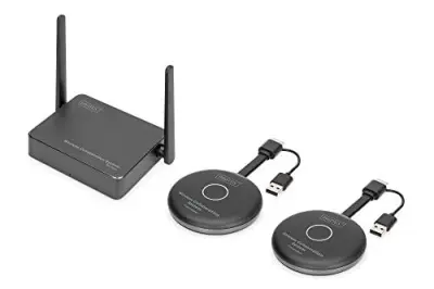 Brezžični sistem sodelovanja Digitus DS-55317 - 2 oddajniki + 1 sprejemnik