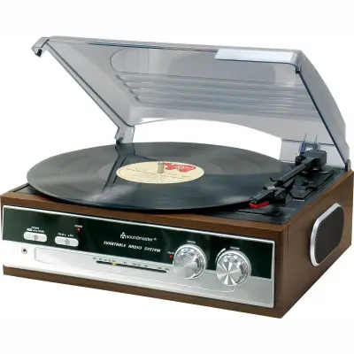 Gramofon Aster SoundmPL186 z retro dizajnom