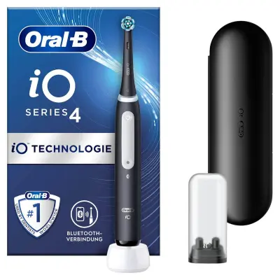Električna zobna ščetka Braun Oral-B iO Series 4 črna mat