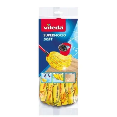 Mop refill Vileda SuperMocio Soft Rumena