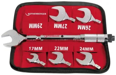Nastavek za moment ključa Rothenberger 175001 17-29mm 6 kosov