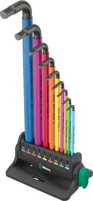 Set ključe Allen Wera 950/9 Hex-Plus Multicolor