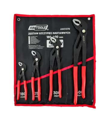 Set nastavljivih klešč Awtools 4 kosi