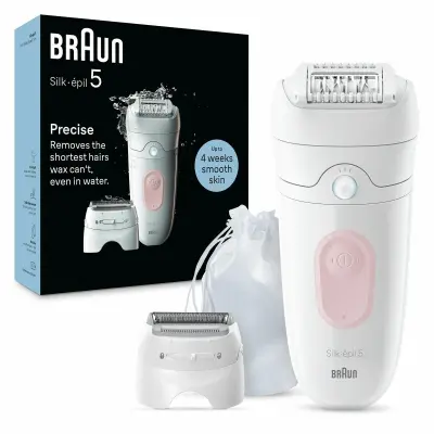 Epilator Braun Silk-épil 5 5-030 28 pincete Roza - Bela (5-030)