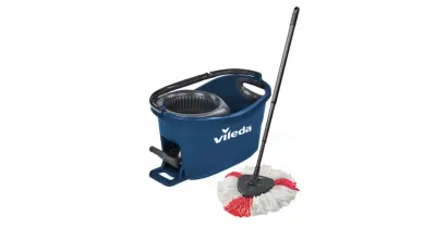 Mop set Vileda Turbo EasyWring & Clean modra/črna