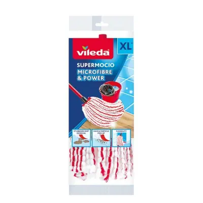 Mop polnilo Vileda mikrovlakna in moč rdeče/belo