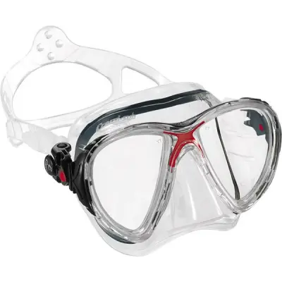 Maska za potapljanje Cressi Big Eyes Evolution Clear/Red