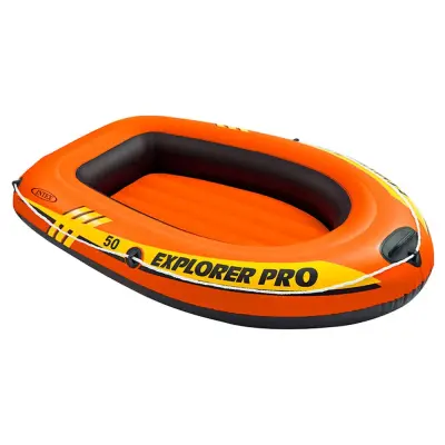 Napihljiva čoln Intex Explorer 50 oranžna 1 mesto
