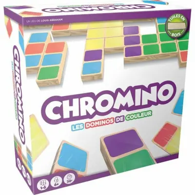 Družabna igra Asmodee Chromino barvna in inovativna